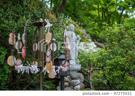 地藏菩薩在寺廟裡 地藏菩薩在寺廟裡 97275031