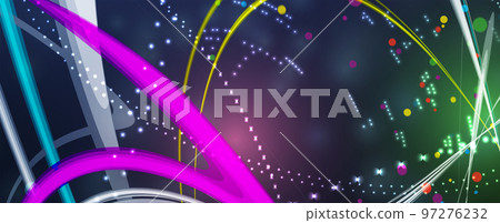 Quantum processing. Deep learning artificial intelligence. Future new technology for business or science presentation Quantum processing. Deep learning artificial intelligence. Future new technology for business or science presentation 97276232