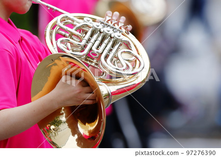 Marching band parade instruments 97276390