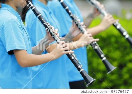 Marching band parade instruments Marching band parade instruments 97276427