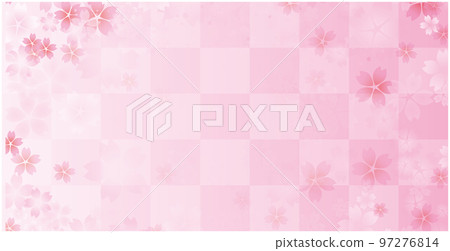 Sakura spring Japanese style background Sakura spring Japanese style background 97276814