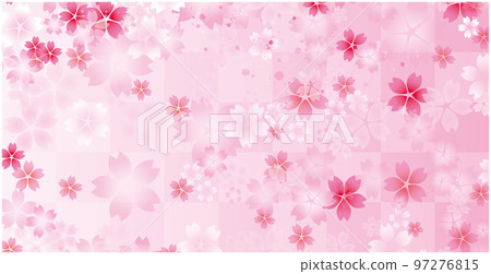 櫻花春天日式背景 櫻花春天日式背景 97276815