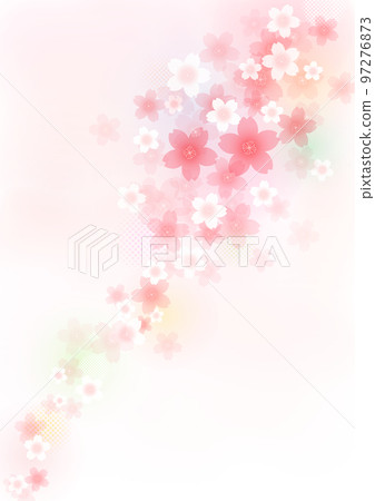 Watercolor soft cherry frame design Watercolor soft cherry frame design 97276873