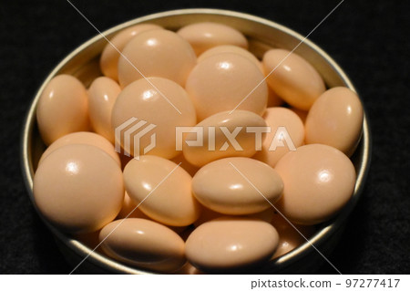 pills in metal caps pills in metal caps 97277417