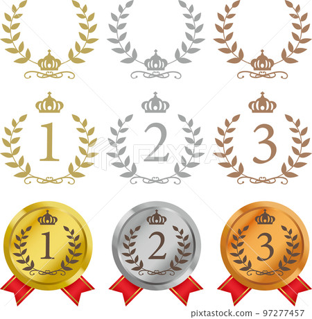 Award mark treatment set 97277457