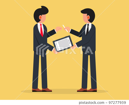 Signature contract form, Legal agreement. Signature contract form, Legal agreement. 97277939