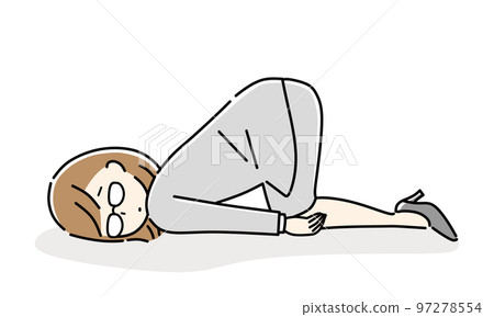 Frustration, lethargy, business woman 97278554