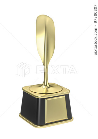 Golden trophy for rowing, kayaking and canoeing Golden trophy for rowing, kayaking and canoeing 97280807