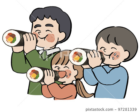 A family who eats an Essho 97281339