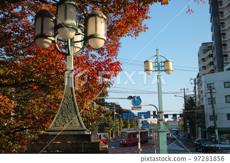 Scenery of Kita Ward, Tokyo (Tokyo Otonashi Bridge and Toden Arakawa Line) Scenery of Kita Ward, Tokyo (Tokyo Otonashi Bridge and Toden Arakawa Line) 97281856