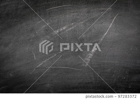 Black chalk board with scratches and white lines. Space for text and drawings Black chalk board with scratches and white lines. Space for text and drawings 97283372