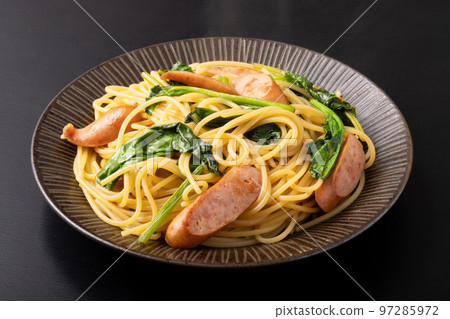 菠菜和維也納意大利面（黃油醬油） 97285972