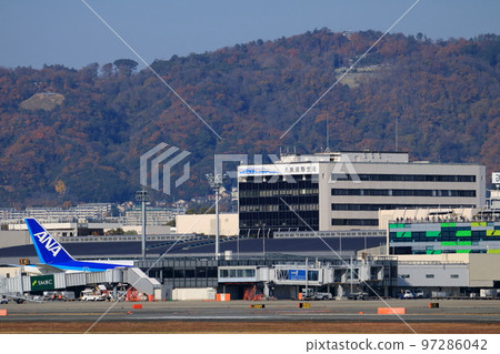 從Skypark看大阪國際機場全景 97286042