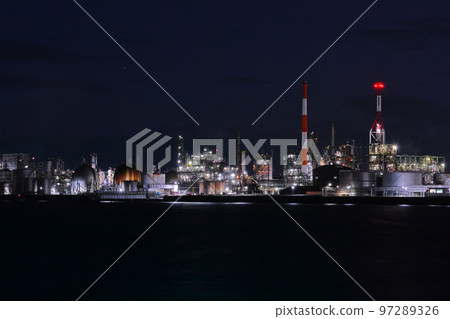 Otake Factory night view Otake Factory night view 97289326