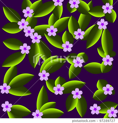 Floral illustration. Fantastic landscape, bright magical colors. Radiant image. Fictional reality. Floral illustration. Fantastic landscape, bright magical colors. Radiant image. Fictional reality. 97289727