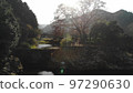 Contrast of sunset and autumn leaves Contrast of sunset and autumn leaves 97290630