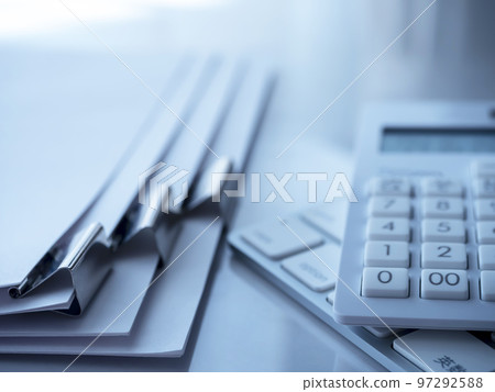 Business image of documents and personal computers Business image of documents and personal computers 97292588