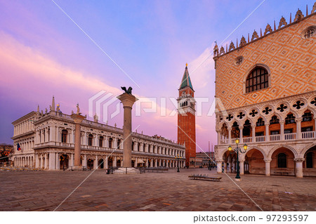 Venice, Italy at Saint Mark's Square 97293597