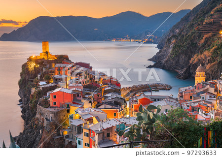 Vernazza, La Spezia, Liguria, Italy in Cinque Terre at Dus 97293633