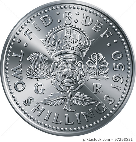 British coin King George VI florin British coin King George VI florin 97298551