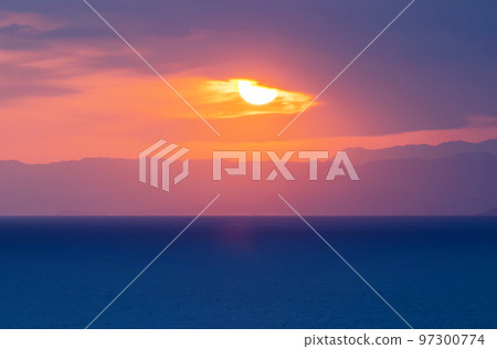 Sea sunset Sea sunset 97300774