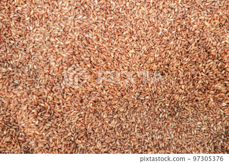 red rice in a bowl on table , haradighi rice red rice in a bowl on table , haradighi rice 97305376