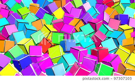 Cube Business VJ Pop Bright Colorful [There is another Ver] 97307103