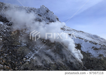 [Fixed price] Scenery of Mt. Nasudake in midwinter (Infinite Hell / Nasu Town, Tochigi Prefecture / December ) 97307118