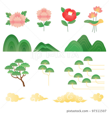 Korean traditional object Korean traditional object 97311507
