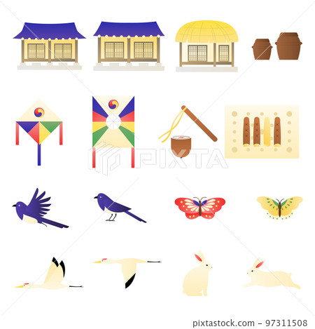 Korean traditional object Korean traditional object 97311508