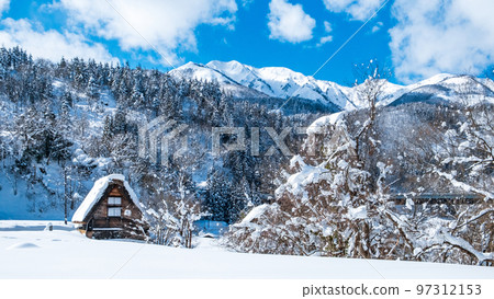 白川鄉(冬季):白山美景 白川鄉(冬季):白山美景 97312153