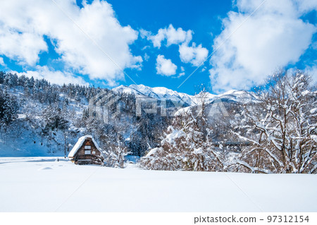 白川鄉（冬季）：白山美景 97312154