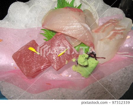 Japanese food platter sashimi 97312339