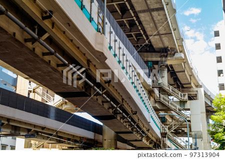[Urban scenery of Tokyo] Hakozaki Junction 97313904
