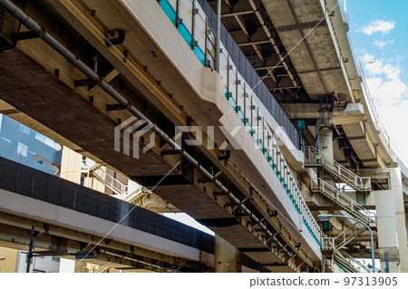 [Urban scenery of Tokyo] Hakozaki Junction 97313905