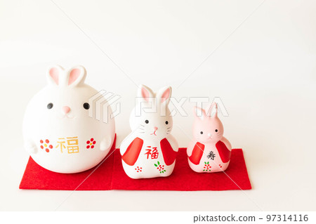 兔年新年形象 兔年新年形象 97314116