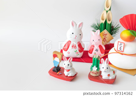兔年新年形象 兔年新年形象 97314162