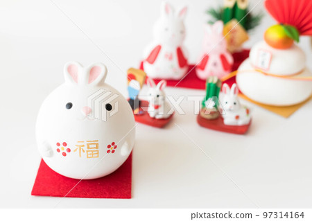 兔年新年形象 兔年新年形象 97314164