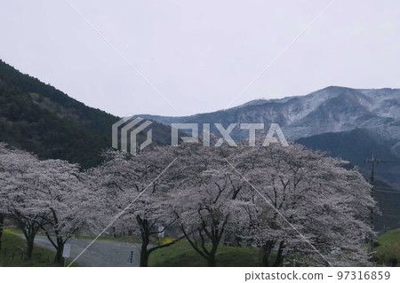 Higashi Chichibu Village Togenkyo with Remnants of Snow Higashi Chichibu Village Togenkyo with Remnants of Snow 97316859