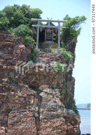 Bentenjima的Torii（Inasa海灘/島根縣出雲市出雲市） 97317449