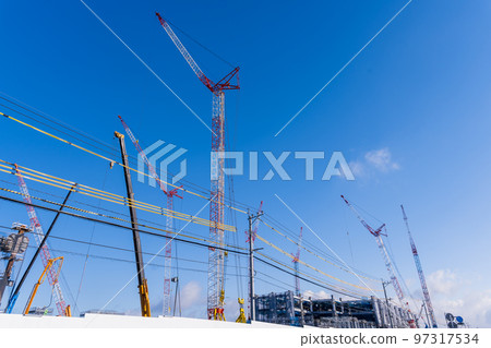 全球最大半導體代工企業台積電（TSMC）最新施工現場（2022年12月）熊本縣菊代町 97317534