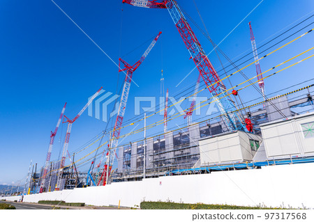 The latest construction scene of Taiwan Semiconductor Manufacturing Co., Ltd. (TSMC), the world's largest semiconductor contract manufacturing company (December 2022) Kikuyo Town, Kumamoto Prefecture 97317568