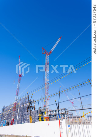 全球最大半導體代工企業台積電（TSMC）最新施工現場（2022年12月）熊本縣菊代町 97317648