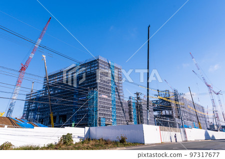 Taiwan Semiconductor Manufacturing (TSMC) latest construction scene (December 2022) Kikuyo Town, Kumamoto Prefecture 97317677