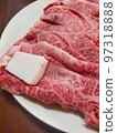 Marbled Matsusaka beef loin for sukiyaki 97318888