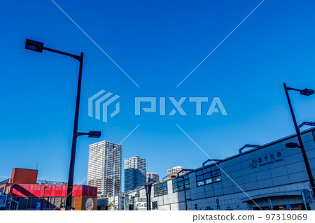 [Urban scenery of Tokyo] Urban scenery around Minami-Senju station 97319069