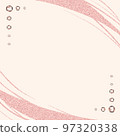 Stylish glitter line frame material 97320338