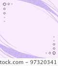 Stylish glitter line frame material 97320341