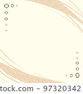 Stylish glitter line frame material 97320342