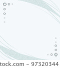 Stylish glitter line frame material 97320344